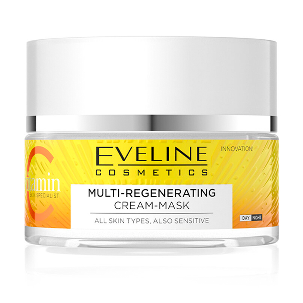 Крем-маска для обличчя Eveline Cosmetics Vitamin C Skin Specialist Multi Regenerating, 50 мл